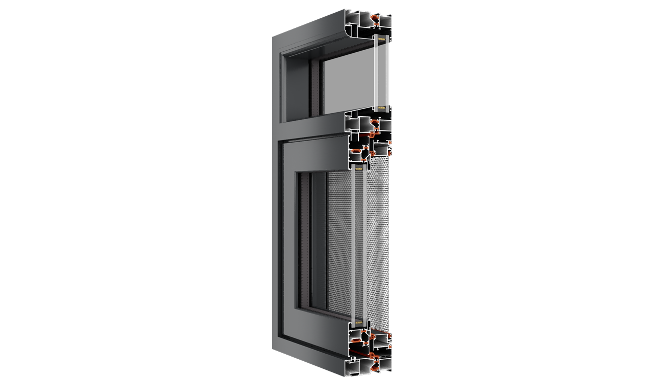 三代100#平移气密窗